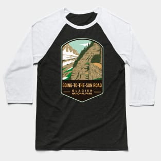 Going-To-The-Sun Road Glacier National Park Baseball T-Shirt